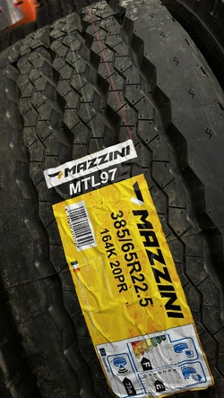 385/65R22.5 164K 20PR MTL97 MAZZINI причіп